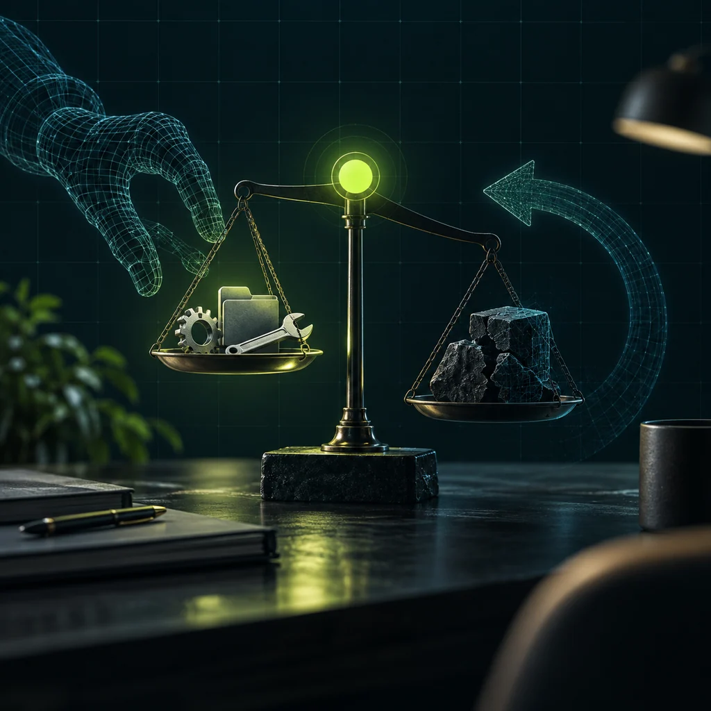 Концептуальная иллюстрация к статье «Copilot для JetBrains получил выборочные разрешения на действия агента»