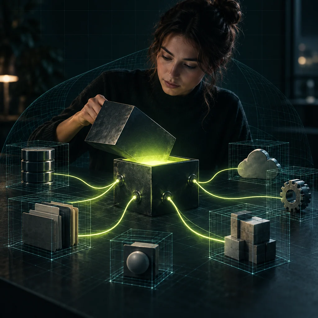 Концептуальная иллюстрация к статье «Gemini подключает Airtable, Linear и другие сервисы: где провести границу действий»