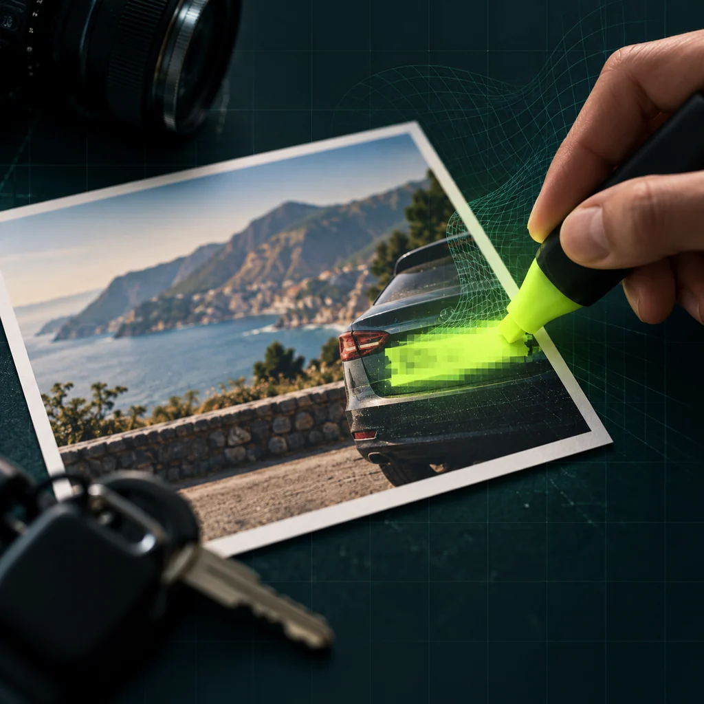 Концептуальная иллюстрация к статье «Google Photos добавила инструмент скрытия чувствительных деталей»