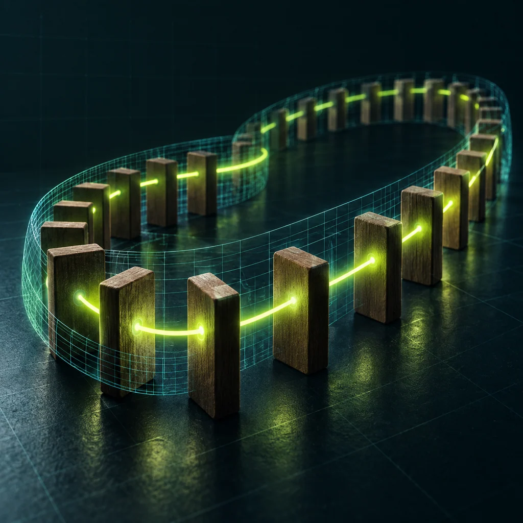 Концептуальная иллюстрация к статье «Recurrent Looped Transformer: авторы предлагают не обрывать состояние на границе ответа»